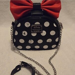 Disney Loungefly Polka Dot Crossbody Bag